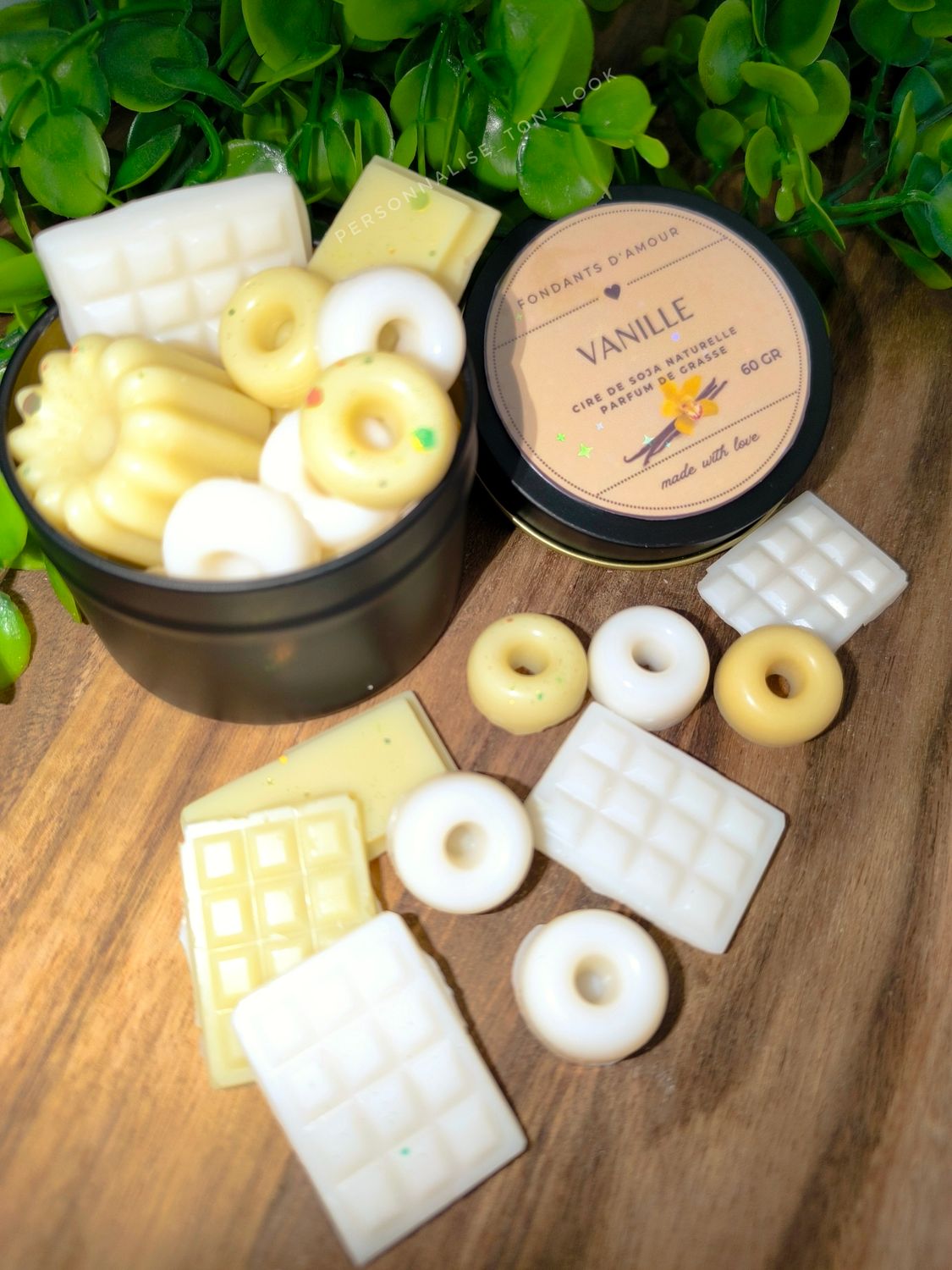 Fondants parfumés dans jolie boite VANILLE 