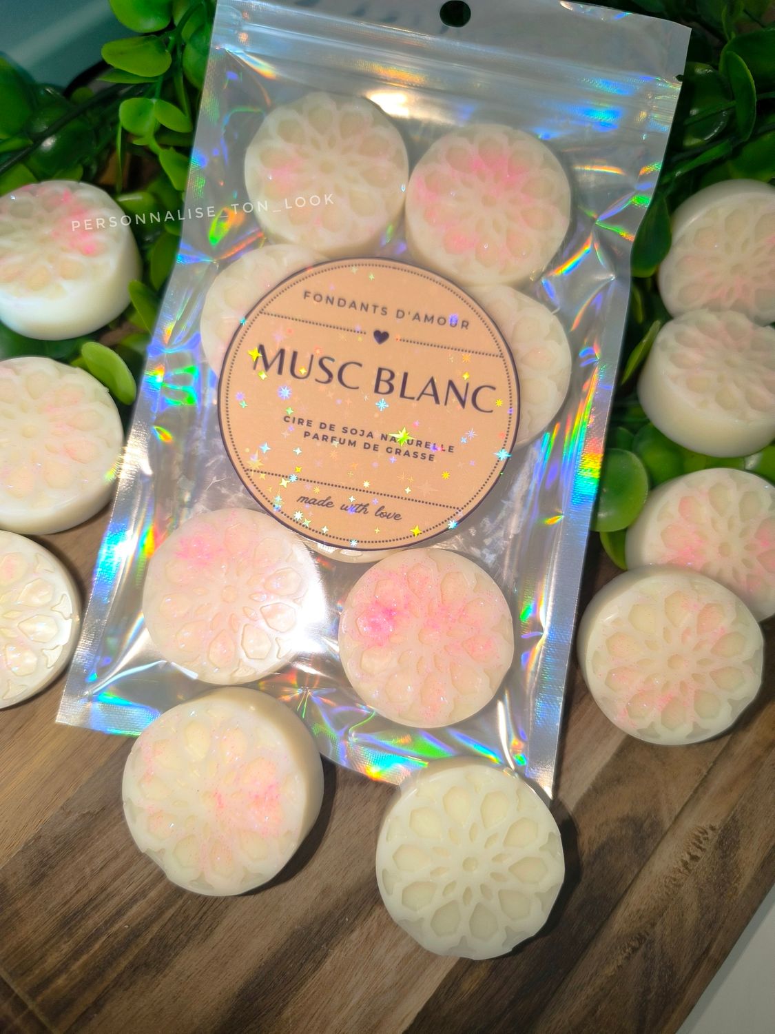 Pastilles fleurs parfumées Parfum au choix
