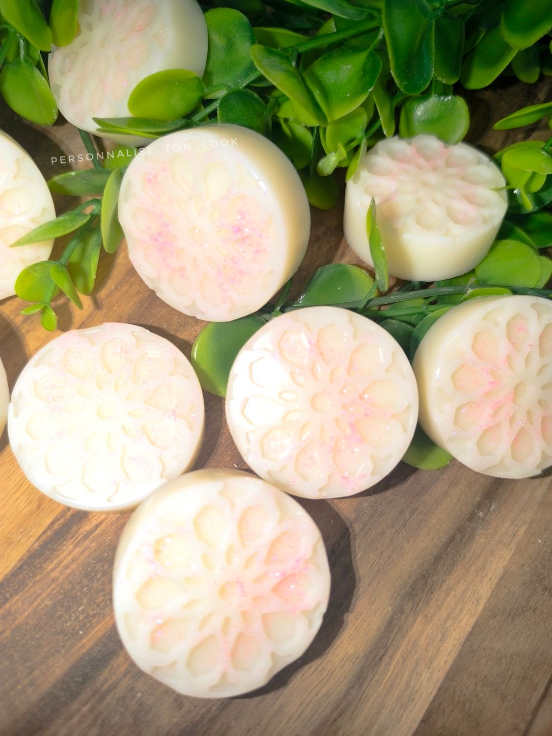 Pastilles fleurs parfumées Parfum au choix