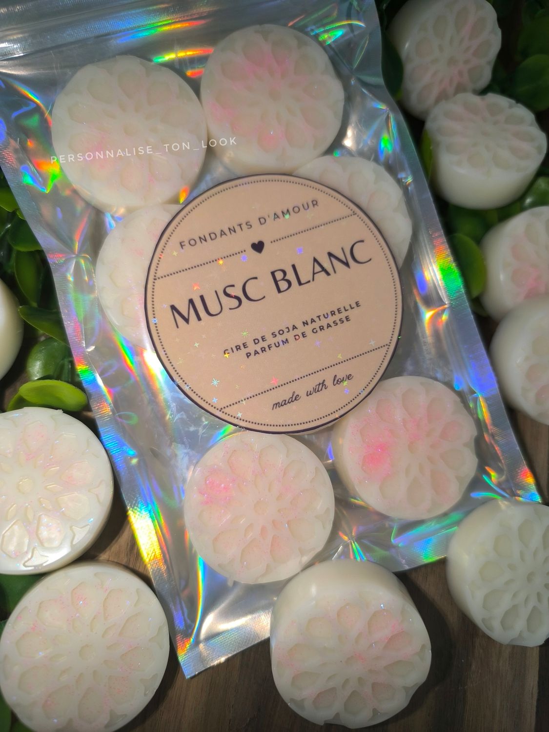 Pastilles fleurs parfumées Parfum au choix