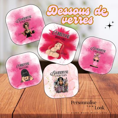 Dessous de verre Ariel &amp; Simba