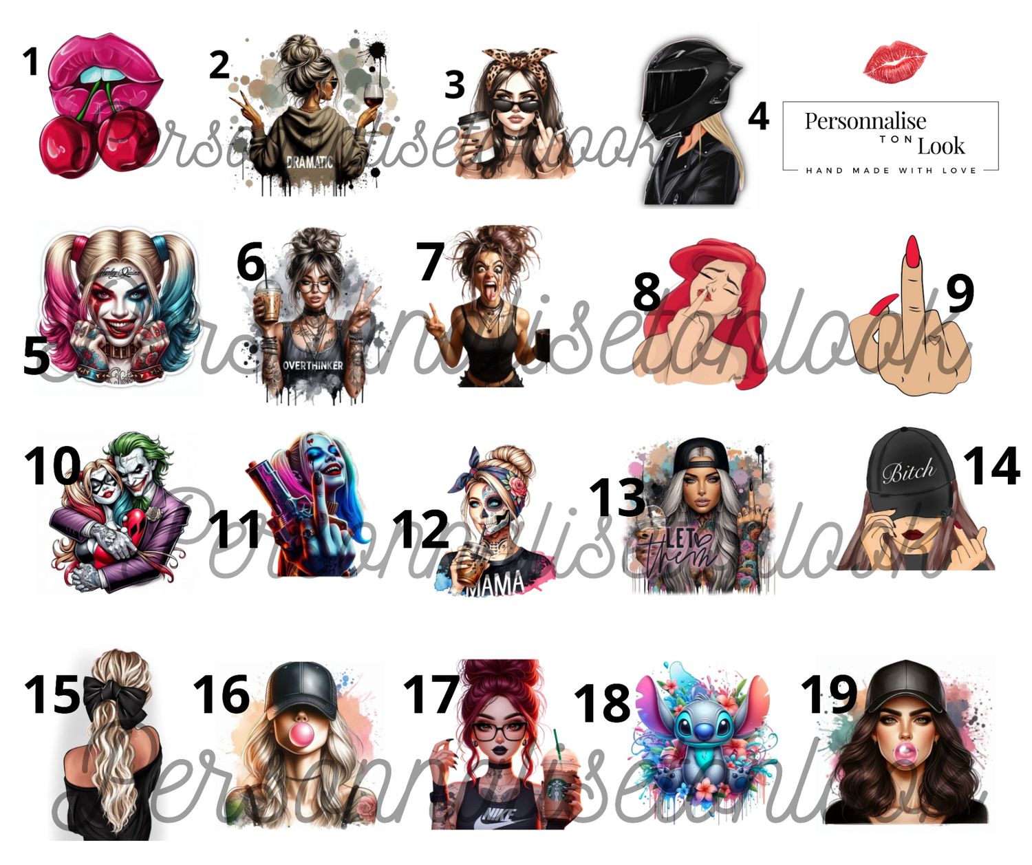 Coque téléphone Emmerdeuse / Connasse