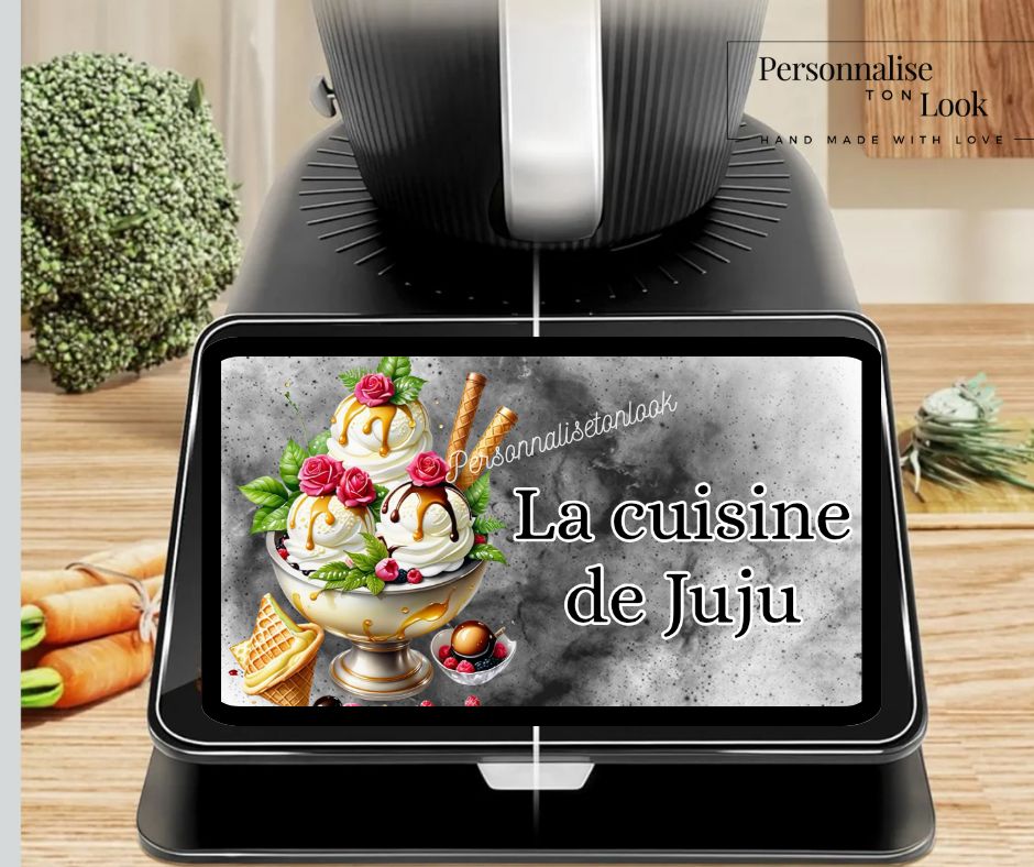 Protège écran Thermomix TM7 personnalisé chef ratatouille 