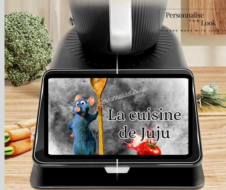 Protège écran Thermomix TM7 personnalisé ratatouille 