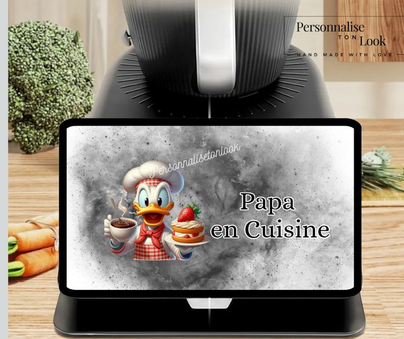 Protège écran Thermomix TM7 personnalisé Duck