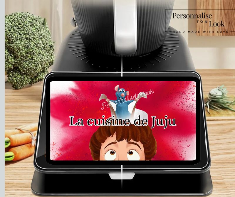 Protège écran Thermomix TM7 personnalisé glace