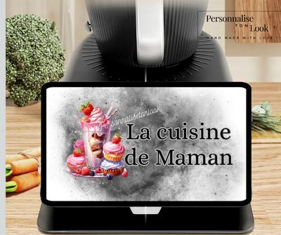 Protège écran Thermomix TM7 personnalisé glace