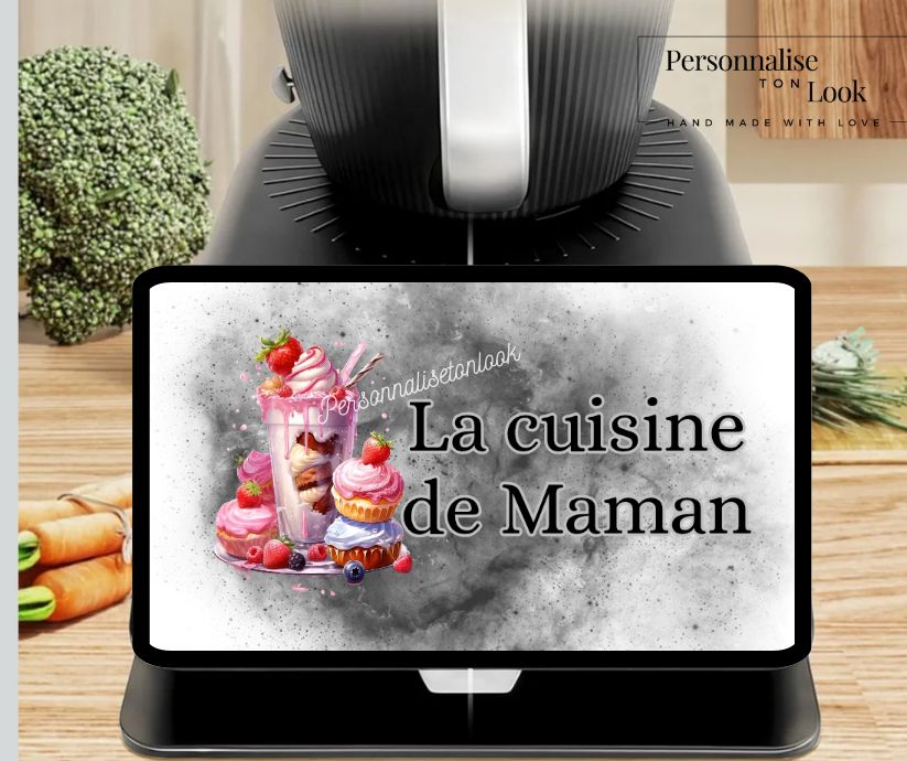 Protège écran Thermomix TM7 personnalisé glace
