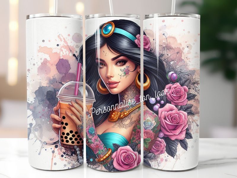 Gourde Thermos Jasmine Tattoo