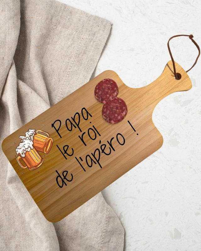 Planche apéro personnalisée roi de l'apero