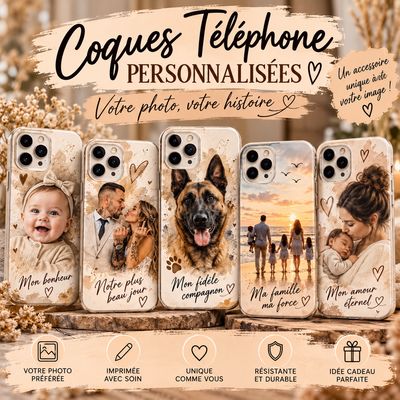 Coques Téléphones personnalisées