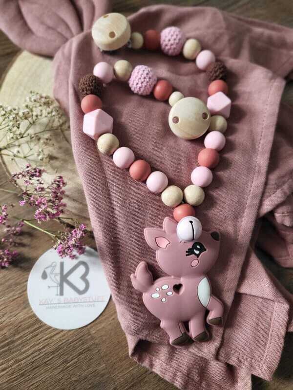 Kinderwagenkette Reh