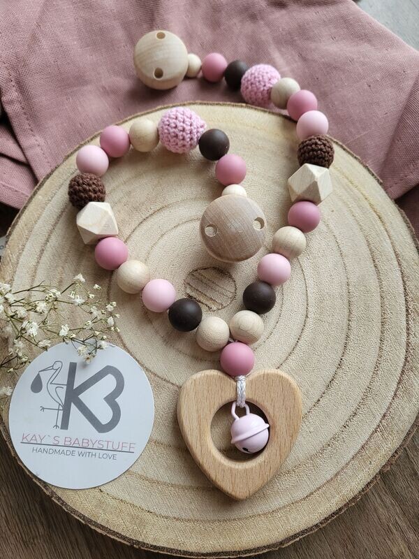 Kinderwagenkette Herz