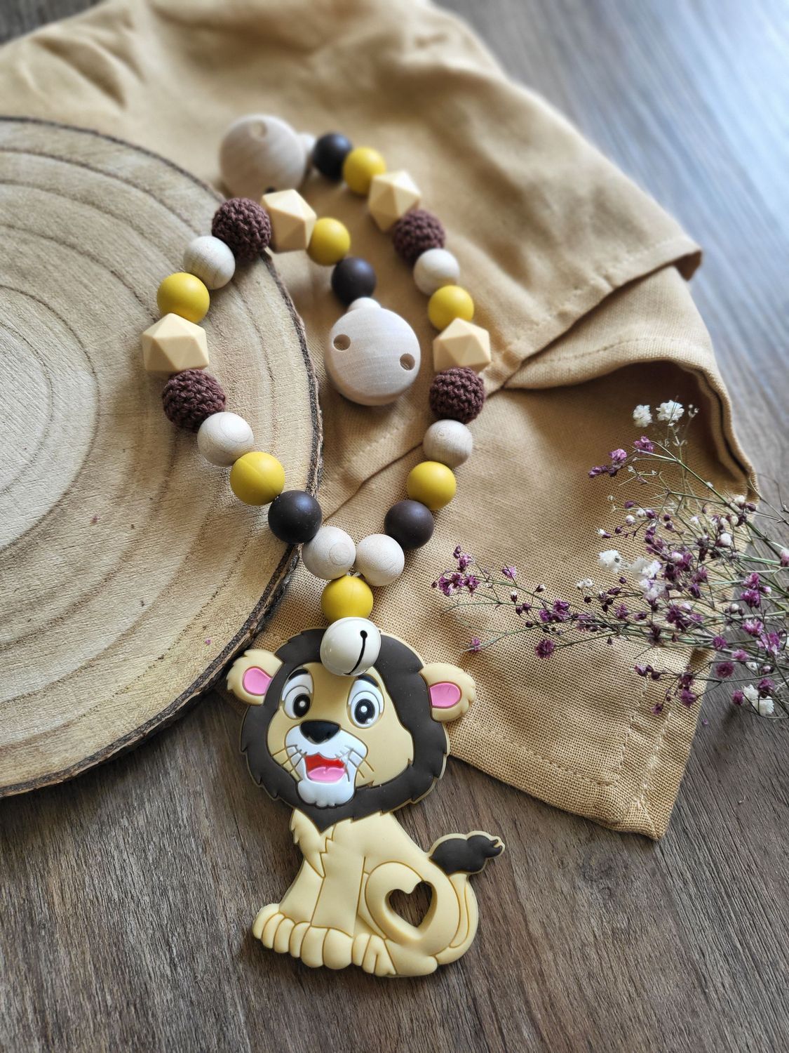 Kinderwagenkette Löwe