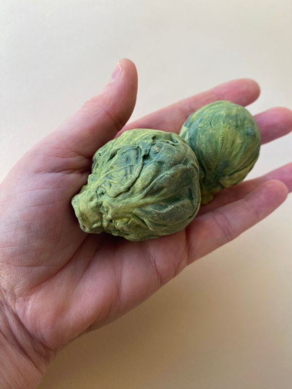 Trompe l oeil Brussel sprouts Trompe l oeil Brussel sprouts