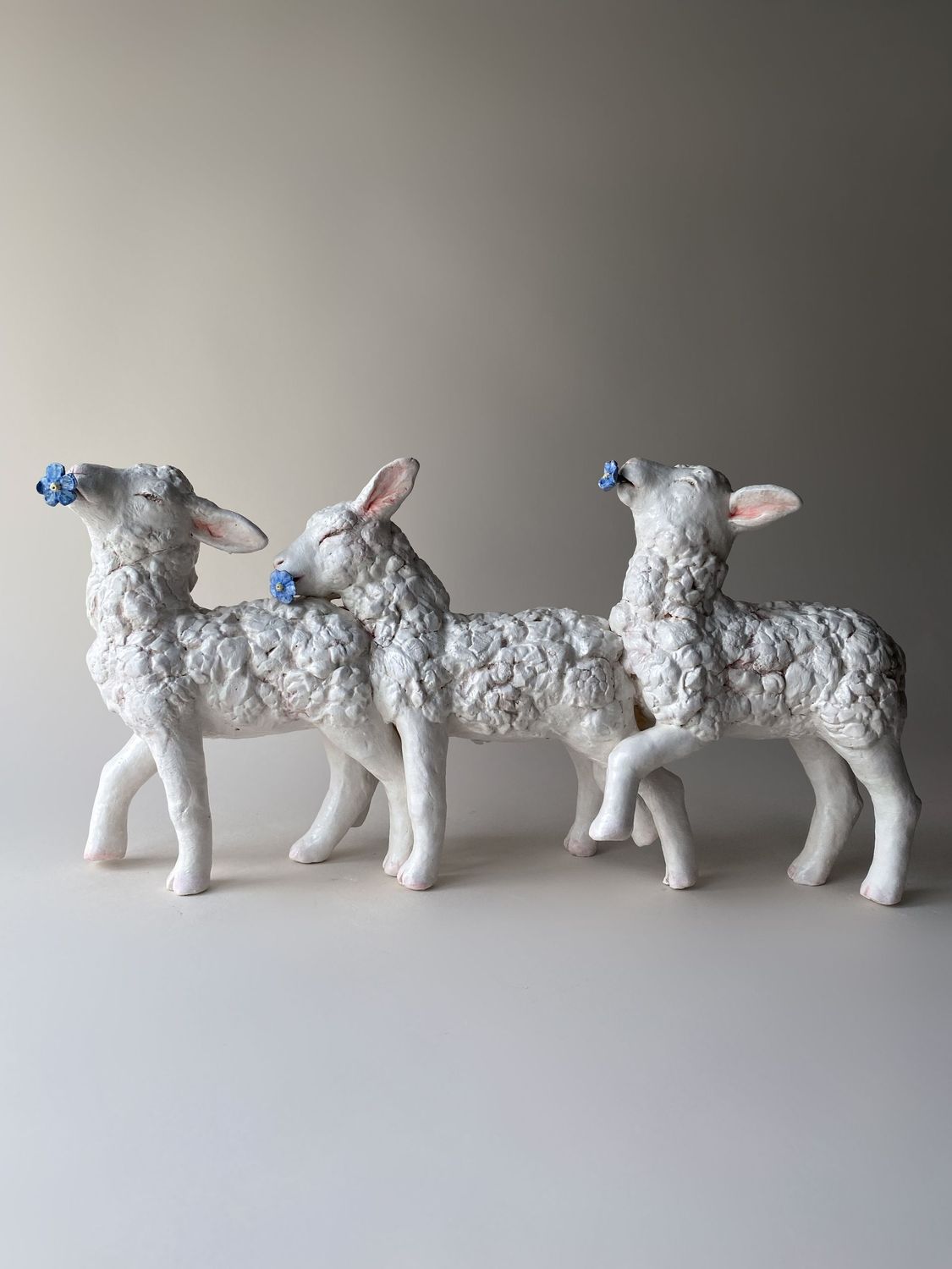 March into Spring Little Lambs