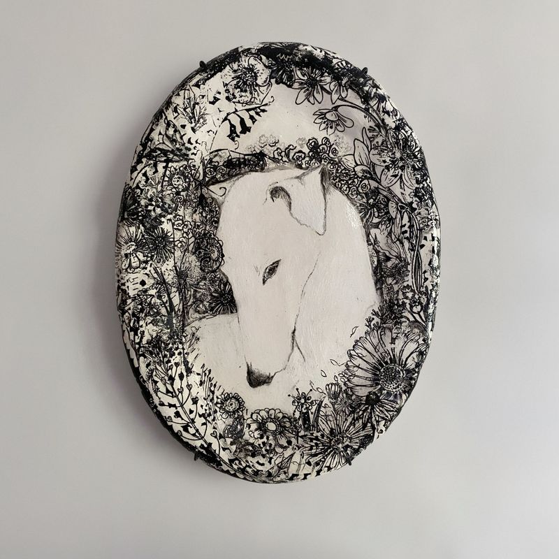 hound head plate