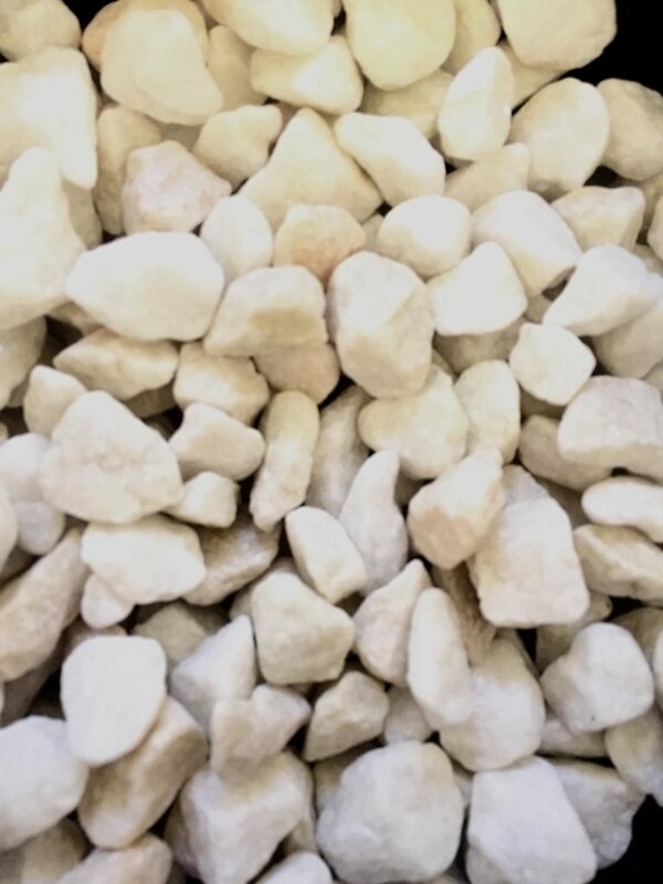 Snow White Marble Chippings