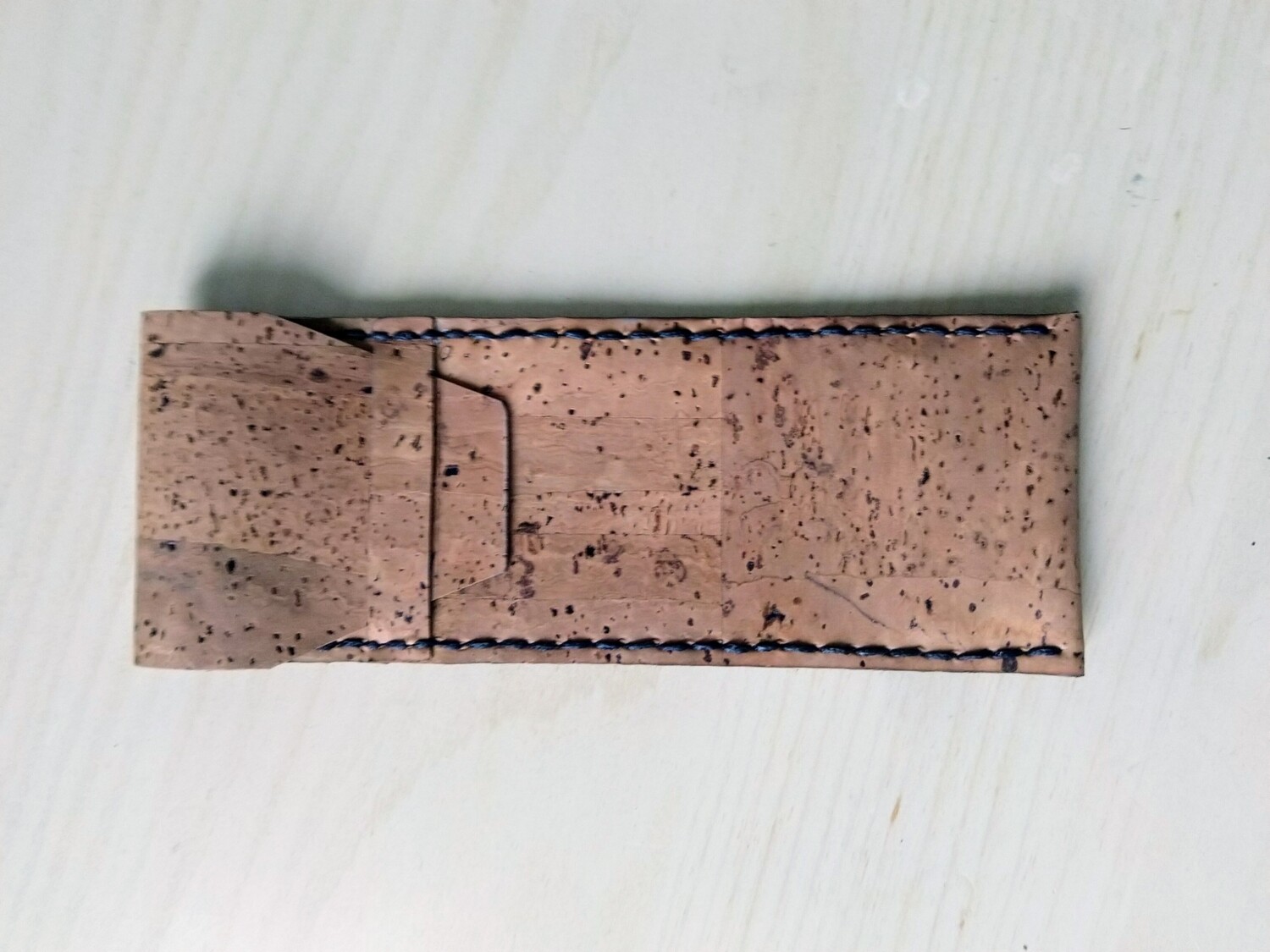 Pen case from cork