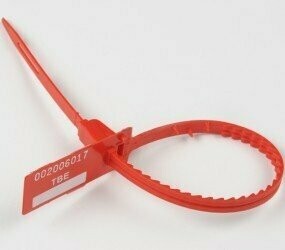 C223 Sequentially Numbered 300mm Plastic Pull Tight Security Seal