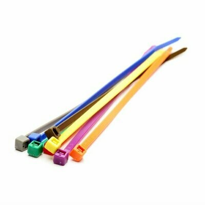Nylon Cable Ties 100mm x 2.5mm Coloured