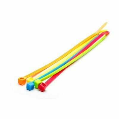 Fluorescent Cable Ties 100mm x 2.5mm