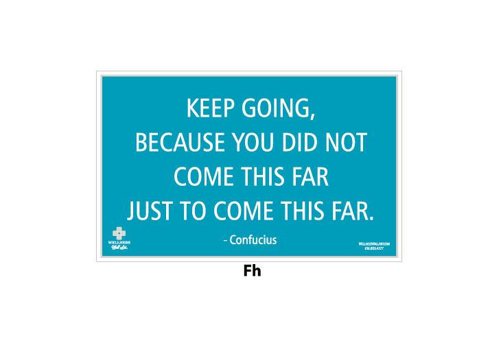 KEEP GOING BECAUSE YOU DID NOT COME THIS FAR...
