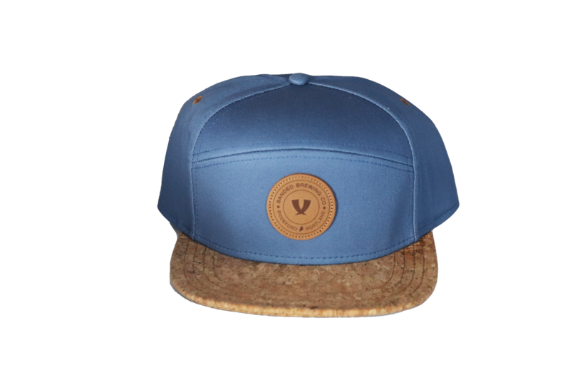 5-Panel Hat - Chambray w/ Cork Brim