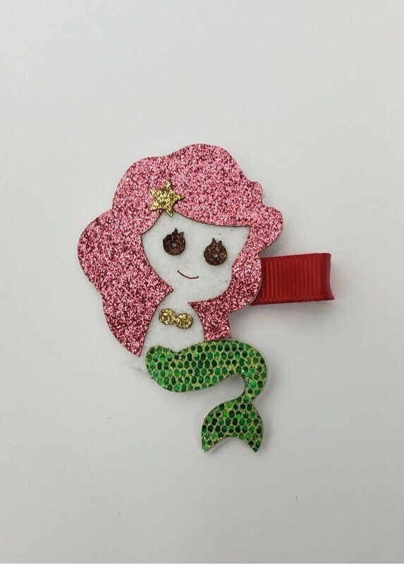 Mermaid Glitter Clip