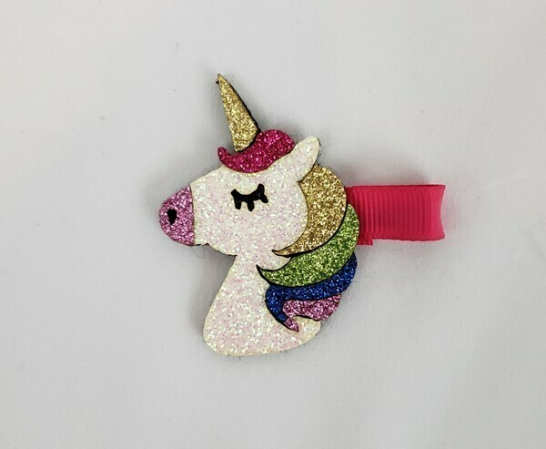 Unicorn Glitter Clip