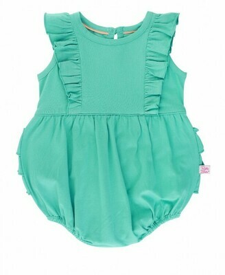 Turquoise Waterfall Bubble Romper