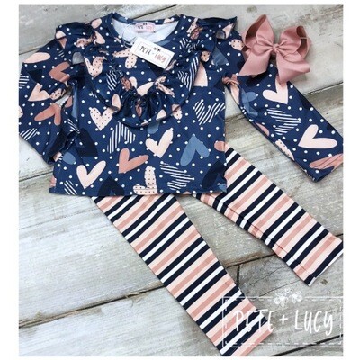 Wild Hearts Dress & Pant Set By Pete+Lucy