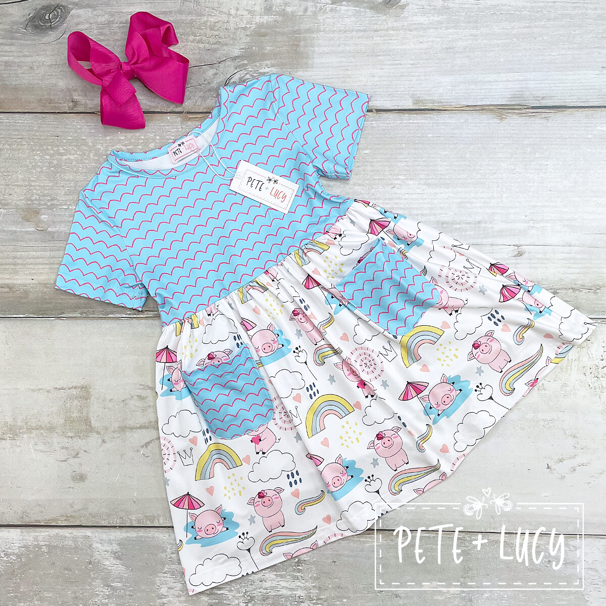 Piggy Party Dress by Pete+Lucy