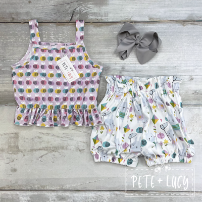 Bee Catcher Shorts Set by Pete + Lucy