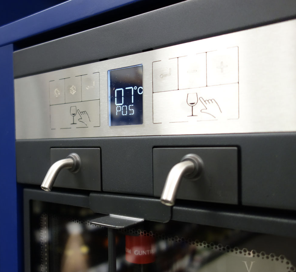 MODULAR POS Dispensersystem (1 Temperaturzone - 2 Flaschen) - LEIHSYSTEM