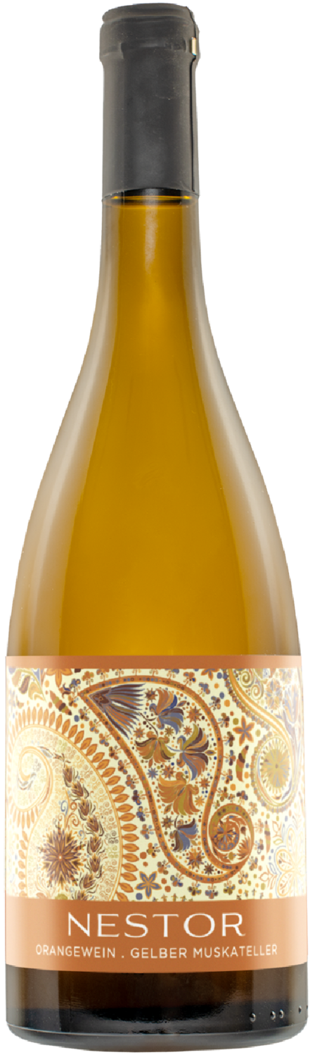 "Orange Wine, Gelber Muskateller 2023" - unsulphured, untreated & unfiltered - NESTOR - 0.75l - (AT)