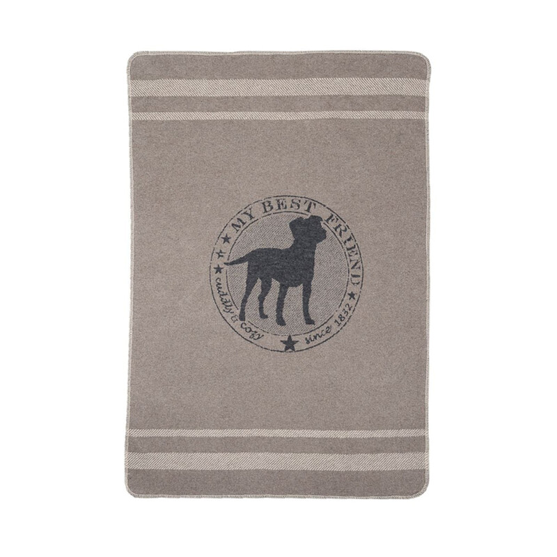 HUNDEDECKE MY BEST FRIEND TAUPE HUNDEDECKE MY BEST FRIEND TAUPE