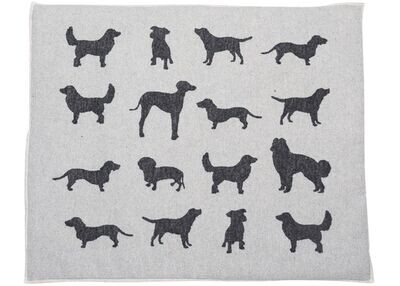 KLEINE GEPOLSTERTE HUNDEMATTE 'DOGS' KLEINE GEPOLSTERTE HUNDEMATTE 'DOGS'