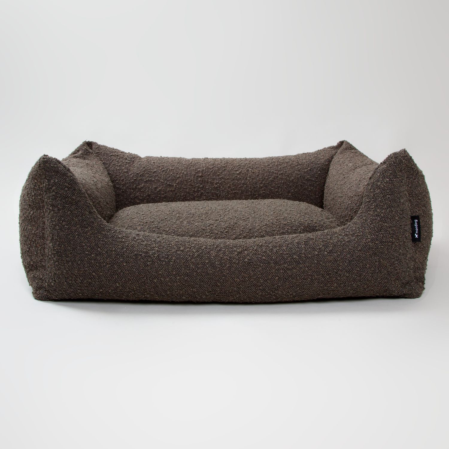 HUNDEBETT BOUCLÈ MOCCA BRAUN | MEMORY FOAM