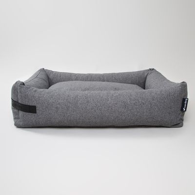 HUNDEBETT HYGGE ANTHRAZIT GRAU | MEMORY FOAM