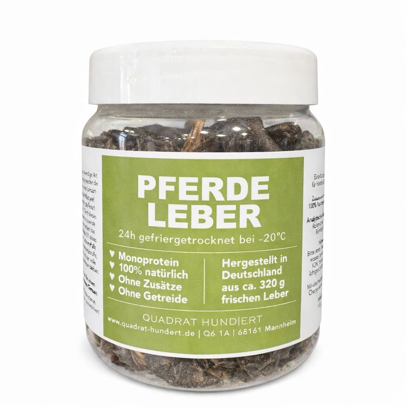 PFERDELEBER GEFRIERGETROCKNET