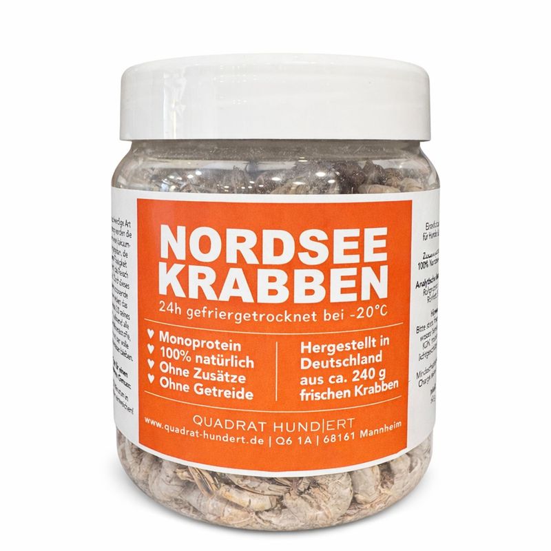 NORDSEE KRABBEN GEFRIERGETROCKNET