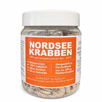 NORDSEE KRABBEN GEFRIERGETROCKNET