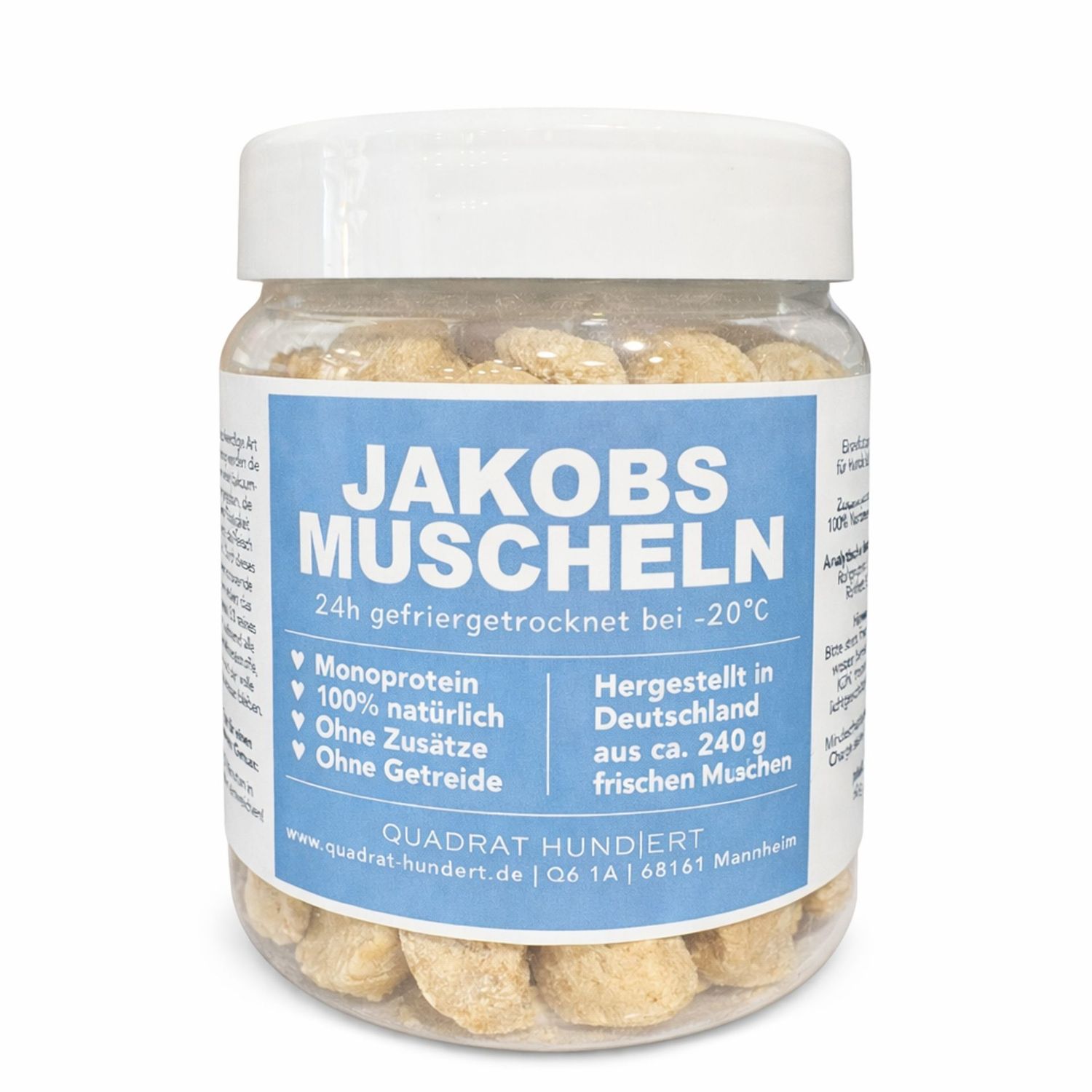 JAKOBSMUSCHELN GEFRIERGETROCKNET