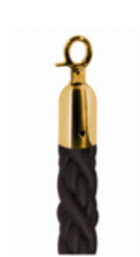 Corde noir pour poteau Spiga & Riga