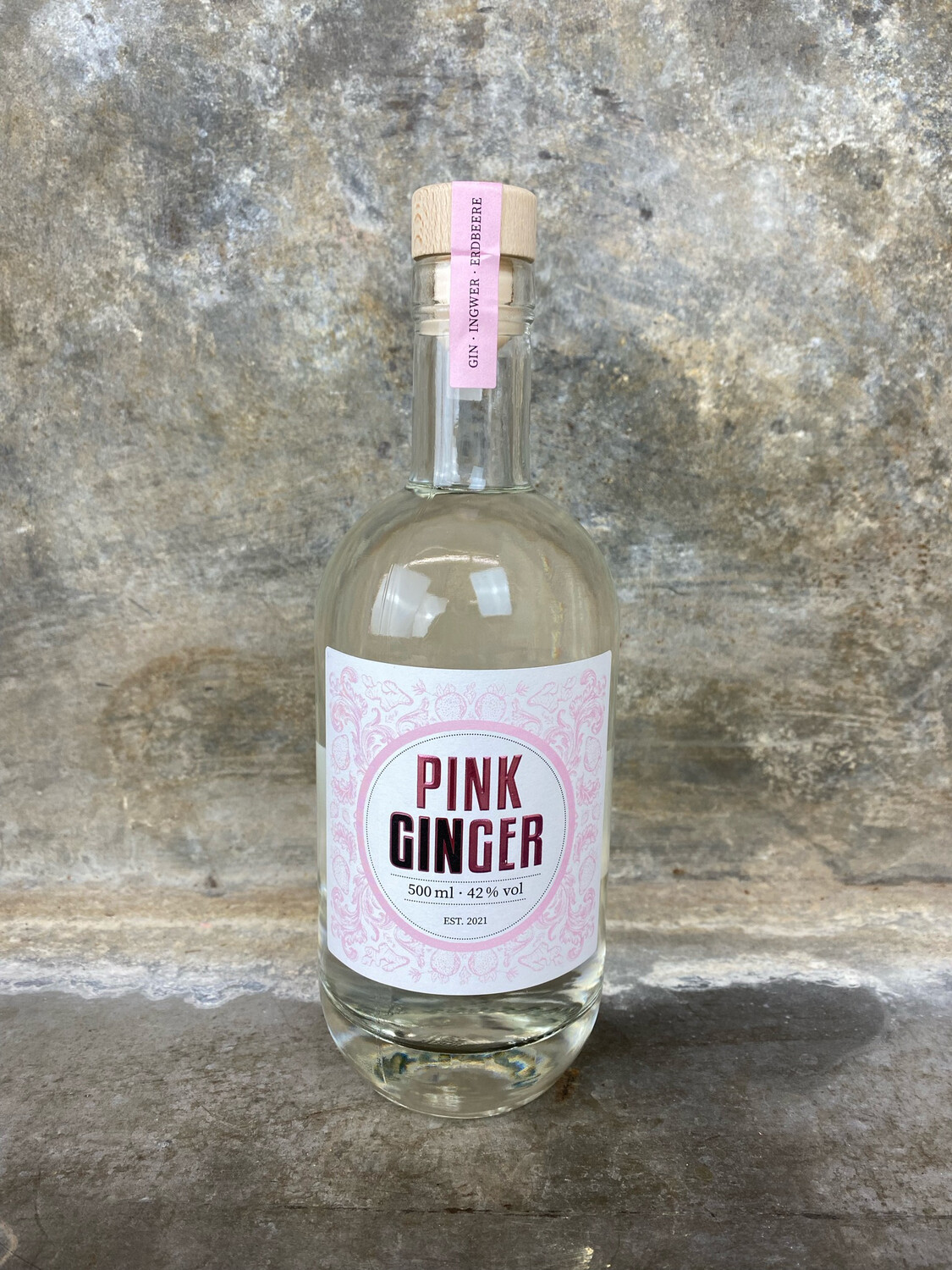 PINK GINGER GIN (500 ml, 42 % vol)