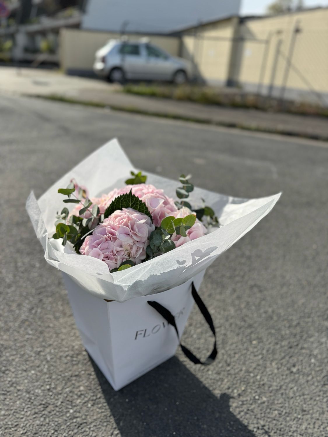 Danke Mama! | Hortensien Euca | Flower Bag