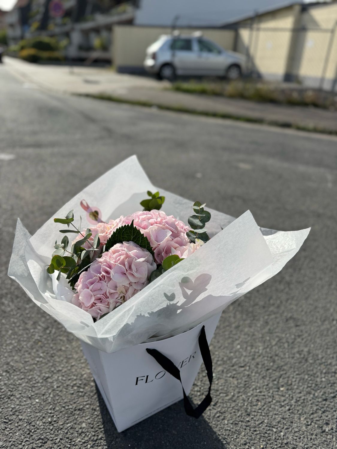 Danke Mama! | Hortensien Euca | Flower Bag