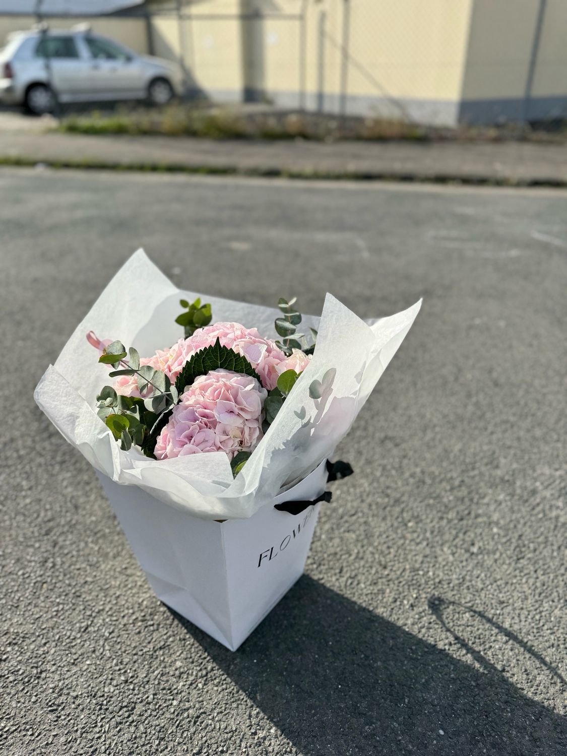 Danke Mama! | Hortensien Euca | Flower Bag
