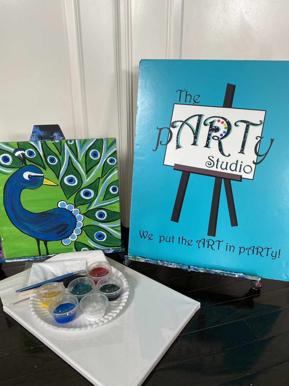 Peacock At Home Art Kit 12x12 Peacock At Home Art Kit 12x12